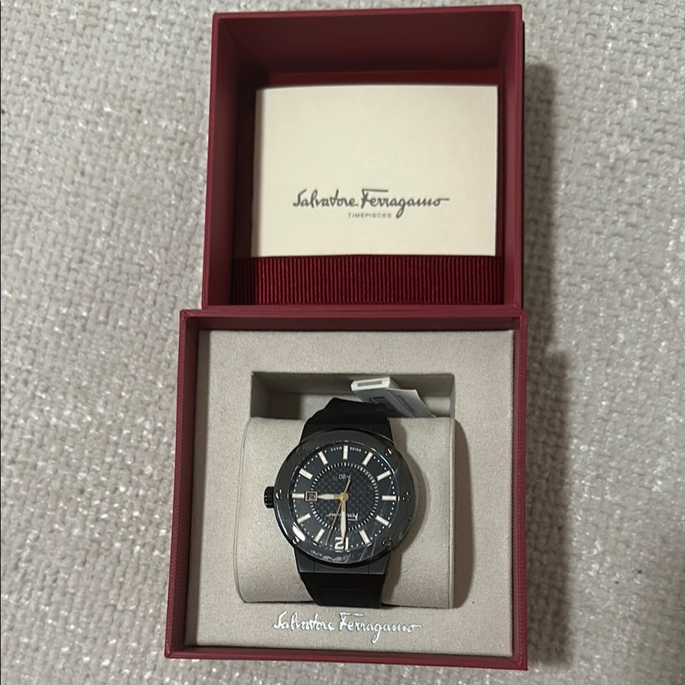 Salvatore Ferragamo Black Watch
